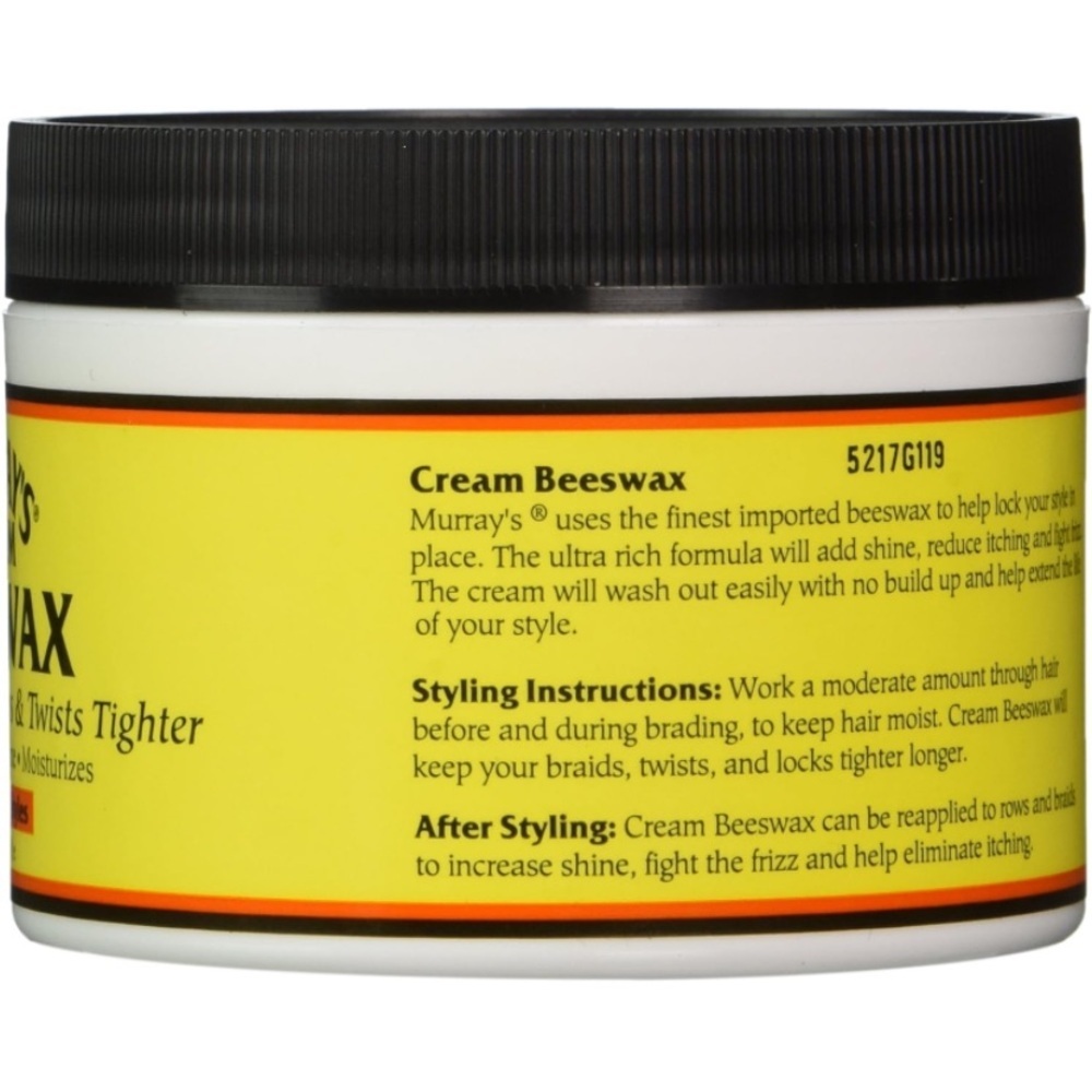 Murray's Beeswax, Cream, 6 oz  New & Sealed Holds Braids and cornrows tighter - Picture 2 of 3
